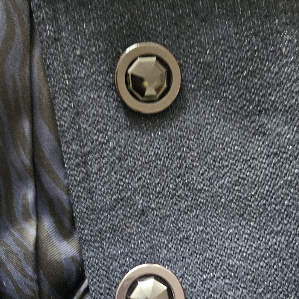 Mackage Navy Wool coat - Picture 6 of 10